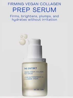 THE OUTSET Firming Vegan Collagen Prep Serum - 1 FL. OZ / 30 ml  ✨ NIB